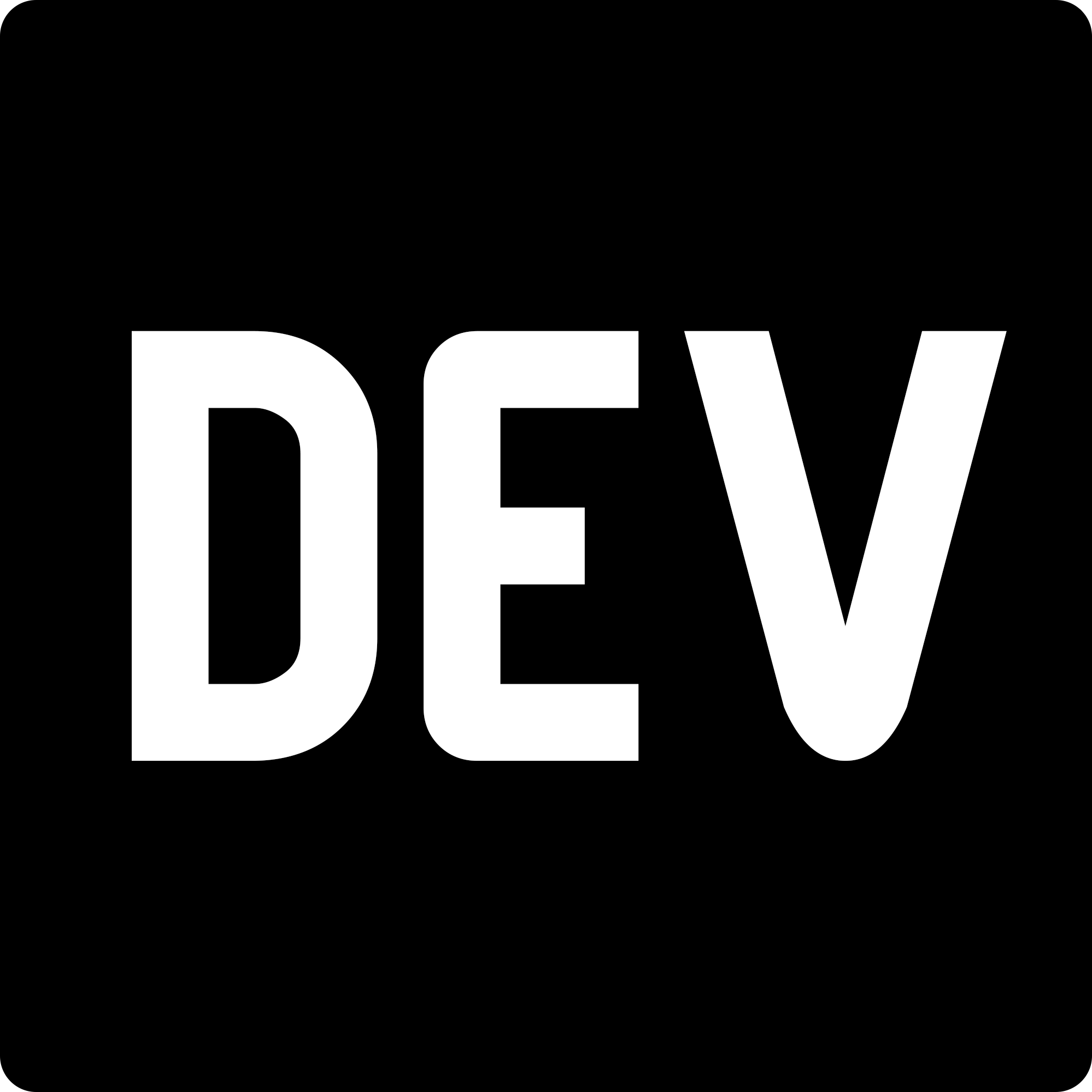 The DEV logo